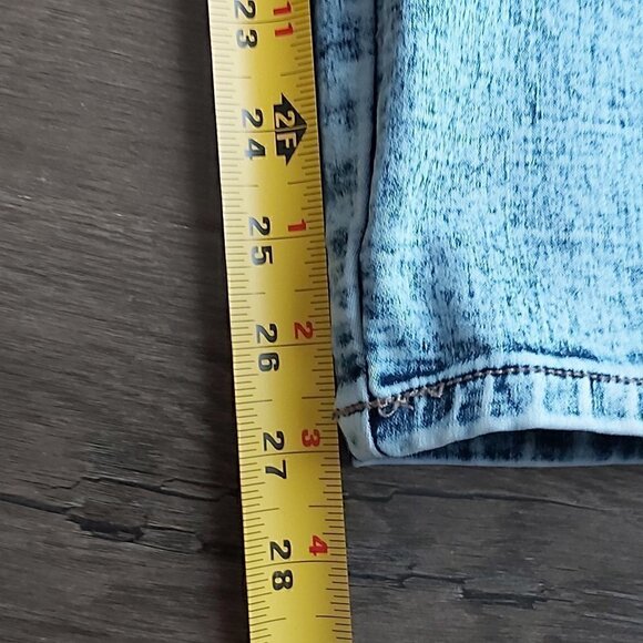 Mitzi Michel Stone Wash High Waist Skinny Jegging - Size 9 - Picture 10 of 12